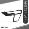 G-PLUS Front Left Fog Light Cover Lamp Bezel, Compatible with Ford Explorer (submodel: Base, Limited, Platinum, Sport, XLT) 2018 2019, Driver Side, JB5Z17E811BA, FO1038181