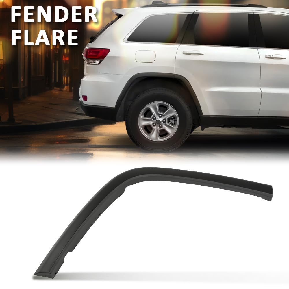 G-PLUS Wheel Arch Trim Rear Right Passenger Side Compatible with Jeep Grand Cherokee 2011-2021 1MP34RXFAH