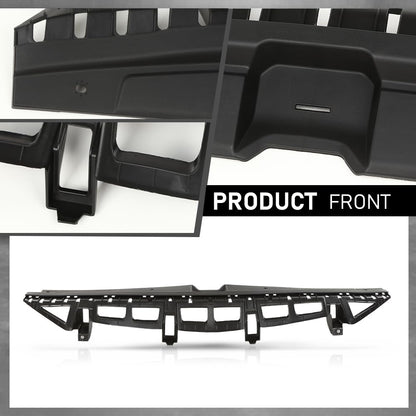 G-PLUS Upper Radiator Support Sight Shield Panel Cover Compatible with Hyundai Accent 2018-2022 Black