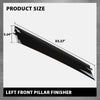G-PLUS Front Pillar Finisher Windshield Trim Molding Left Driver Side Compatible with Nissan Armada 2017-2023/Fit Infiniti QX56 2011-2013/Fit Infiniti QX80 2014-2023 76837-1LA0A 768371LA0A 76837-6JR0A