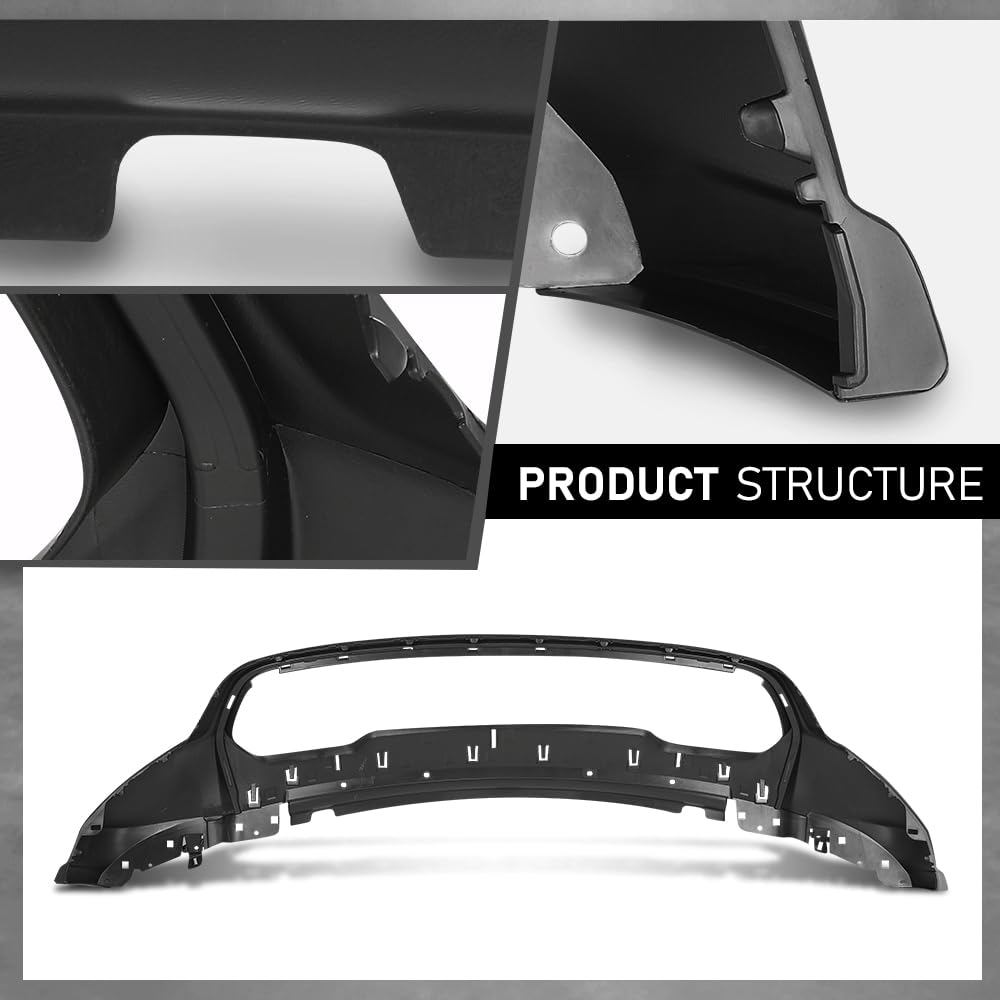 G-PLUS Front Lower Bumper Cover, Compatible with Jeep Grand Cherokee 2014-2022, 68262001AA