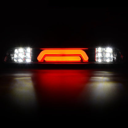 G-PLUS LED Third Brake Light Compatible with Ford F250 F350 F450 F550 Super Duty 1999-2016, 3rd High Mount Stop Lamp, Clear Lens Chrome Housing, YC3Z13A613BA CC3Z13A613B