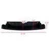 G-PLUS Front Bumper Lower Grille Grill Insert Compatible with Toyota Prius 2010-2011 Black ABS Plastic