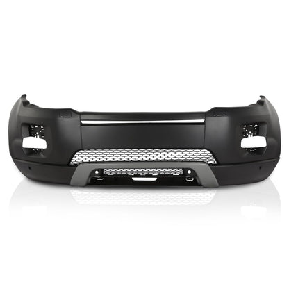 G-PLUS Front Bumper Cover Compatible with Rover Range Rover Evoque 2012-2015, w/o Camera Hole, w/Head Light Washer Holes, 101-59170C, RO1000141, LR072259, LR036137, LR064613, Black