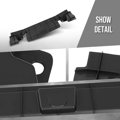 G-PLUS Valance Front Lower Compatible with Toyota 4Runner 2014-2023 with Chrome Trim 5212935040, TO1091101 Black