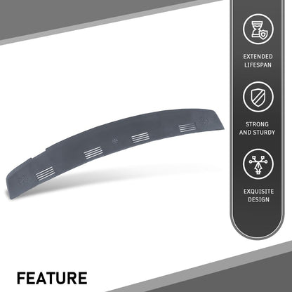 G-PLUS TPE Dash Defrost Vent Cover Cap Overlay Compatible with Dodge Ram 1500 2002-2005/ Fit Ram 2500 3500 2003-2005 Upper Dashboard Panel Blue