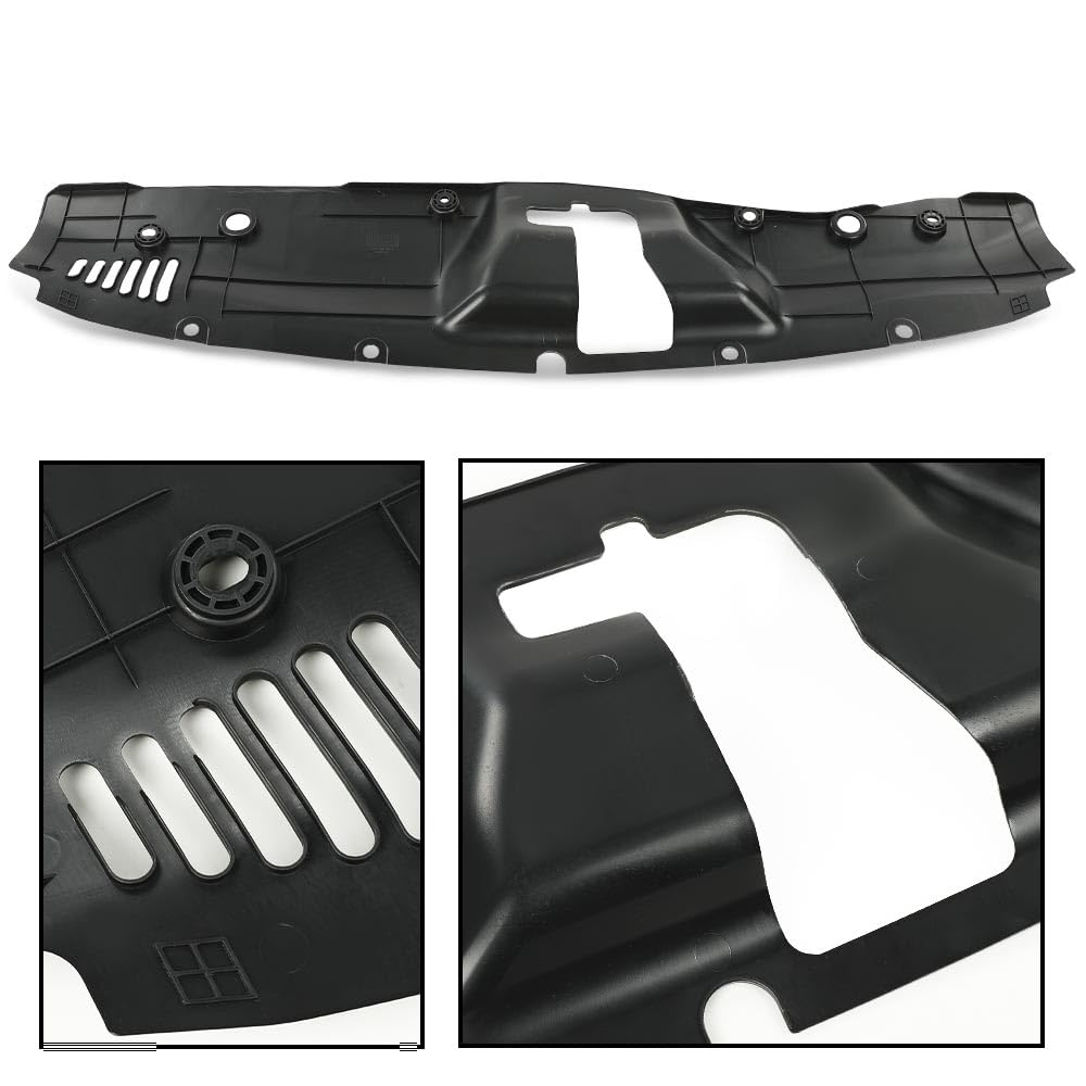 G-PLUS Front Upper Radiator Support Cover Panel Compatible with Honda Civic 2016-2021 74127-TBA-A00 74127TBAA00