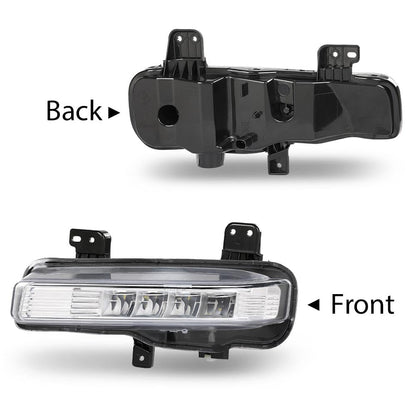 G-PLUS LED Front Left Fog Light Lamp Assembly, Compatible with Ford Explorer 2020-2024 (Except Timberline Model), Driver Side, LB5Z15201A, LB5Z15201B