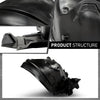 G-PLUS Fender Liner Front, Driver Side Compatible with Benz E250 E300 E350 E400 E550 2126903030, MB1248167