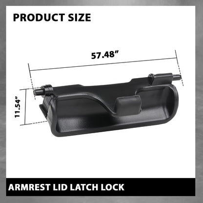 G-PLUS Center Console Lid Latch Armrest Lock Compatible with Acura RDX 2013-2018 Replace Black 83417TX4A01