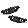 G-PLUS Front Bumper Support Bracket Set Compatible with Ford Escape 2020-2024 FO1042162, FO1043162, LJ6Z17C947A, LJ6Z17C946A Black 2PCS ASA