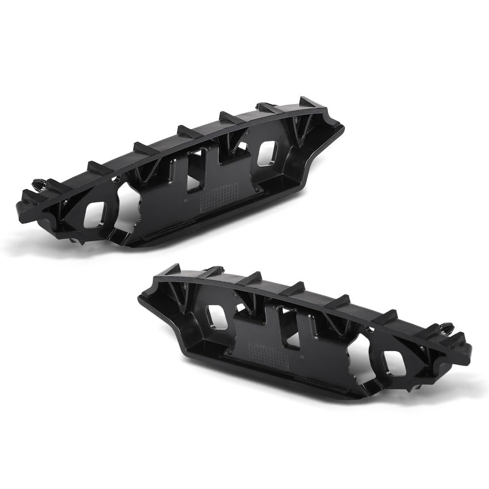 G-PLUS Front Bumper Support Bracket Set Compatible with Ford Escape 2020-2024 FO1042162, FO1043162, LJ6Z17C947A, LJ6Z17C946A Black 2PCS ASA