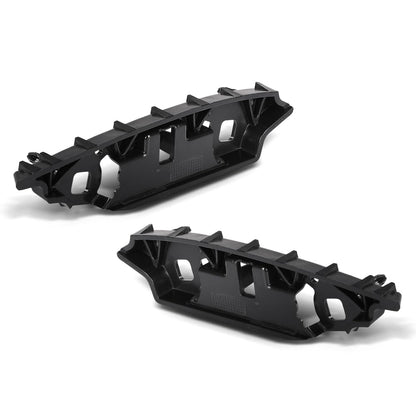 G-PLUS Front Bumper Support Bracket Set Compatible with Ford Escape 2020-2024 FO1042162, FO1043162, LJ6Z17C947A, LJ6Z17C946A Black 2PCS ASA