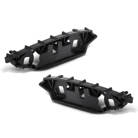 G-PLUS Front Bumper Support Bracket Set Compatible with Ford Escape 2020-2024 FO1042162, FO1043162, LJ6Z17C947A, LJ6Z17C946A Black 2PCS ASA