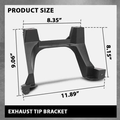 G-PLUS Exhaust Tip Bracket Left Compatible with Jeep Cherokee 2019-2021 68338962AA