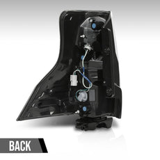 G-PLUS LED Tail Light Assembly for Lexus GX460 2014-2023 Rear Right Black Close-up View