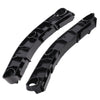 G-PLUS 2PCS Front Bumper Brackets Driver & Passenger Side Compatible with Scion tC Base 2005-2010/Scion tC Spec 2007-2008 Black