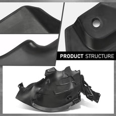 G-PLUS Fender Liner for Benz GLC300 GLC350e GLC43 GLC63 2016-2023 Front Right Black Product Features