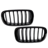 Gloss Black Front Bumper Hood Kidney Grille Grill Replacement For BMW F15 X5 F16 X6 X Series 2014 2015 2016