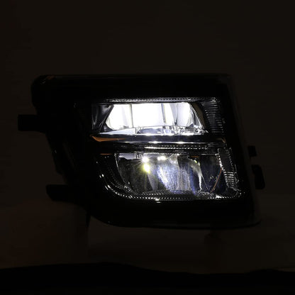 G-PLUS 2x Front Bumper Fog Lights Compatible with BMW 7er Facelift F01 / F02 LCI (ab Baujahr 07/2012) 63177311287, 63177311288 Fog Lamp Accessories neblineros para autos delantero faros antiniebla