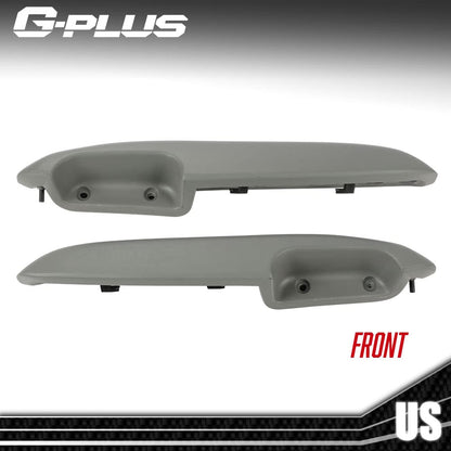 G-PLUS Door Armrest Compatible with 1999 Cadillac, Fit 1995-2000 Chevy/GMC Pickup Truck SUV w/Manual Windows(Driver & Passenger Side Pair Gray)