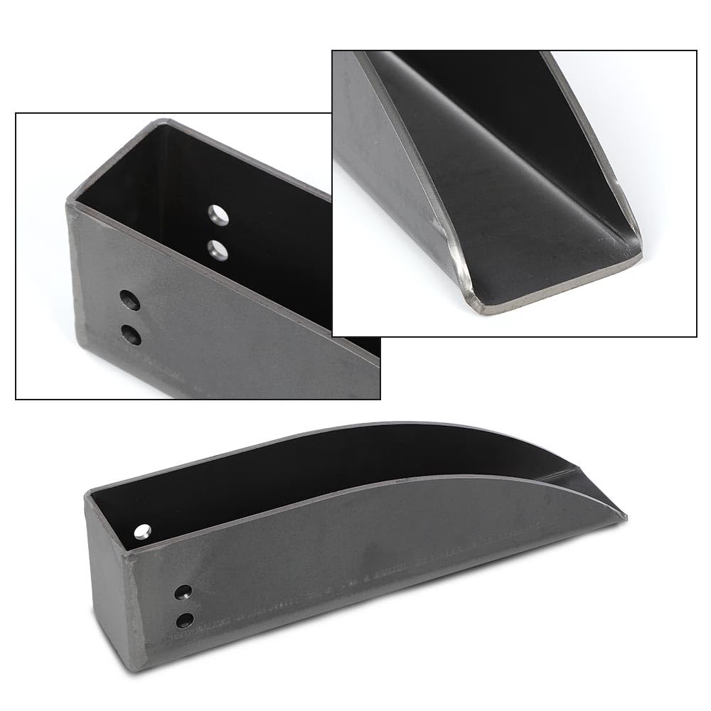 G-PLUS Rear Leaf Spring Relocation Pocket Set Compatible with Chevy Bel Air 210 150 1955 1956 1957 Front Spring Pockets, Axle Seats, Rear Frame, Notches, Spring Shackles
