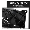 G-PLUS Front Lower Face Bar Grille Compatible with Audi Q5 2021 2022 2023 2024 80A807647G9B9, AU1036123 Black