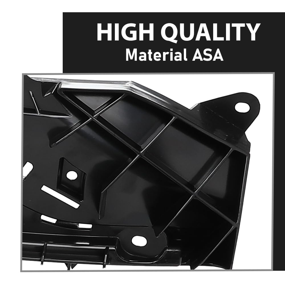 G-PLUS Front Lower Face Bar Grille Compatible with Audi Q5 2021 2022 2023 2024 80A807647G9B9, AU1036123 Black
