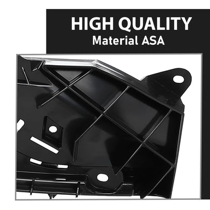 G-PLUS Front Lower Face Bar Grille Compatible with Audi Q5 2021 2022 2023 2024 80A807647G9B9, AU1036123 Black