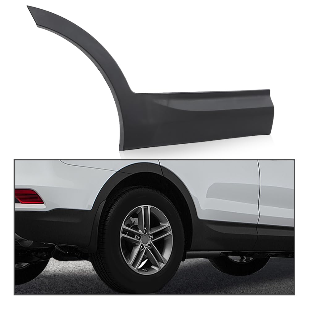 G-PLUS Rear Right Door Lower Molding Door Garnish Black Compatible with Santa Fe Sport 2013-2018 877324Z000