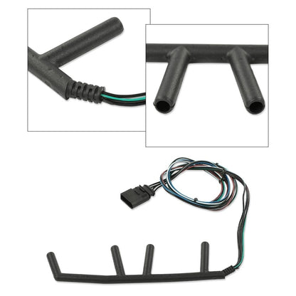 G-PLUS 4 Wire Glow Plug Wiring Harness Compatible with VW Jetta TDI/New Beetle TDI/Golf TDI 2002-2003 038971220C, 904-090