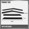 G-PLUS Outside Low Profile Rain Guards 4PCS Compatible with Ford Explorer 2020-2025 Out-Channel Window Vent Wind Deflectors Visors Shades Smoke