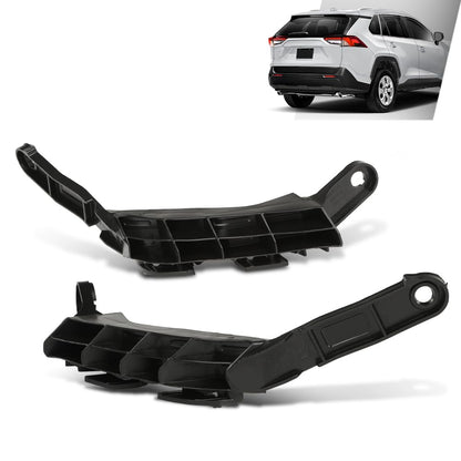 G-PLUS Rear Bumper Face Bar Support Retainer Bracket Compatible with Toyota RAV4 2019-2023,Not Fit Models with Running Boards or Flare Fender Cladding,Only Fit Models with Ground Effects 525620R070