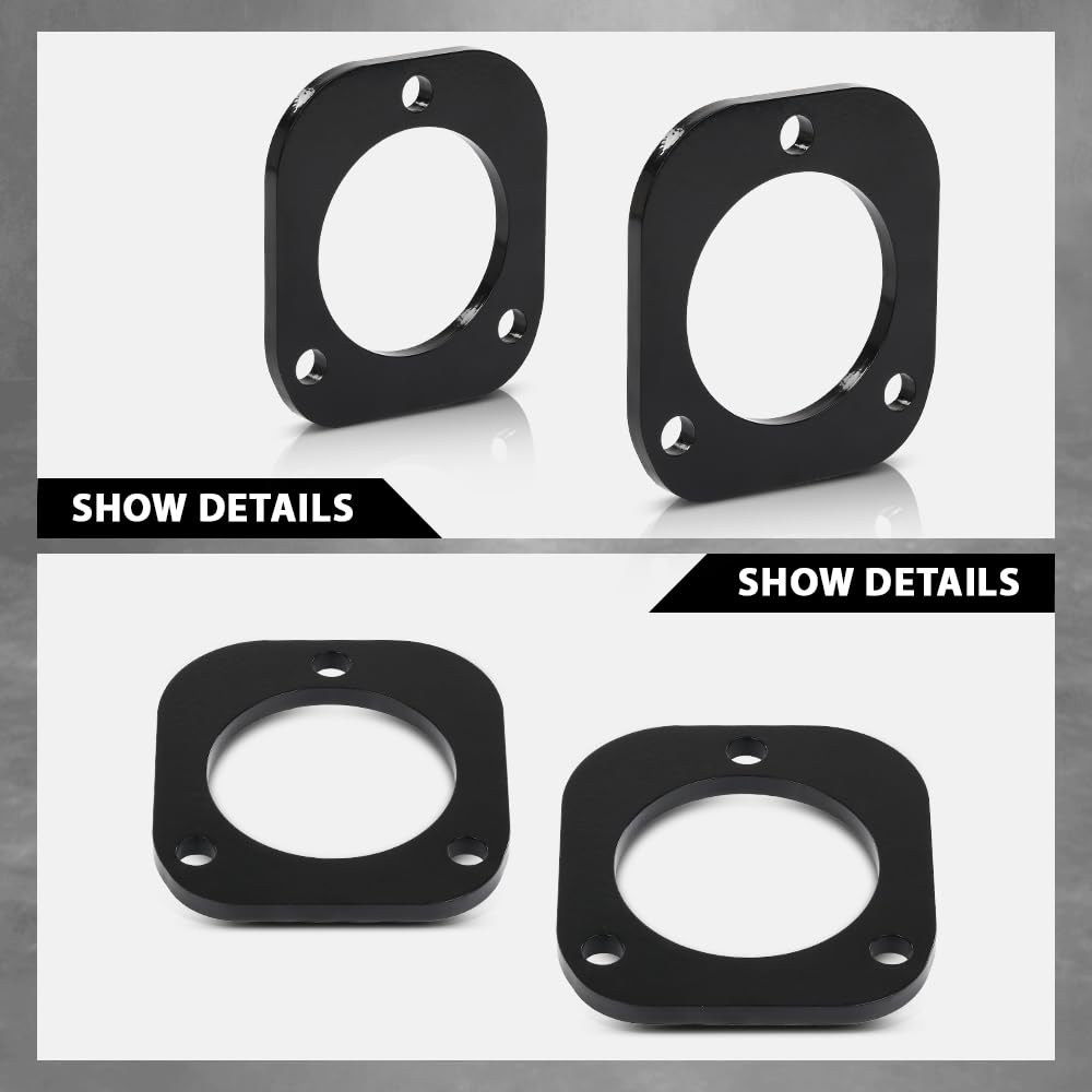 G-PLUS Front 0.5" Leveling 1/2" Lift Spacers Compatible with Jeep Grand Cherokee WK2 2011-2022