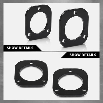G-PLUS Front 0.5" Leveling 1/2" Lift Spacers Compatible with Jeep Grand Cherokee WK2 2011-2022