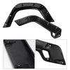 G-PLUS 4pcs Smooth Pocket Fender Flares Compatible with Jeep Wrangler TJ 1997-2006 & Wrangler LJ 2004-2006, Not Fit Sport Sport Utility Models, 6'' Wide Extended Style Wheel Protector Cover