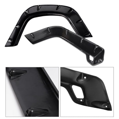 G-PLUS 4pcs Smooth Pocket Fender Flares Compatible with Jeep Wrangler TJ 1997-2006 & Wrangler LJ 2004-2006, Not Fit Sport Sport Utility Models, 6'' Wide Extended Style Wheel Protector Cover