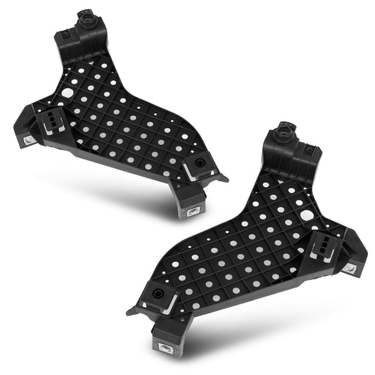 G-PLUS Pair Headlight Lamp Retainer Plates, Compatible with Audi Q3 Quattro 2013-2018, Left Driver & Right Passenger Side, 8U0941453, 8U0941454