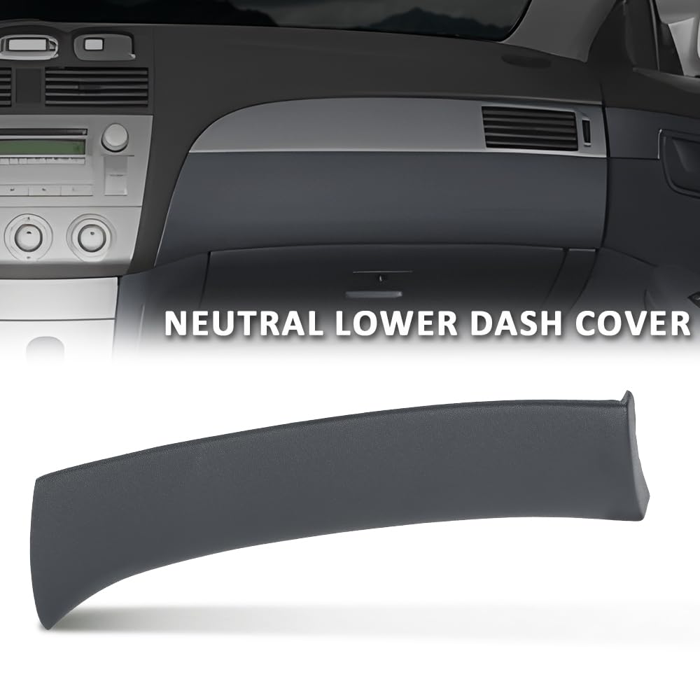 G-PLUS Lower Dash Cover Compatible with Toyota Solara 2004-2008 Dashboard Cover Gray