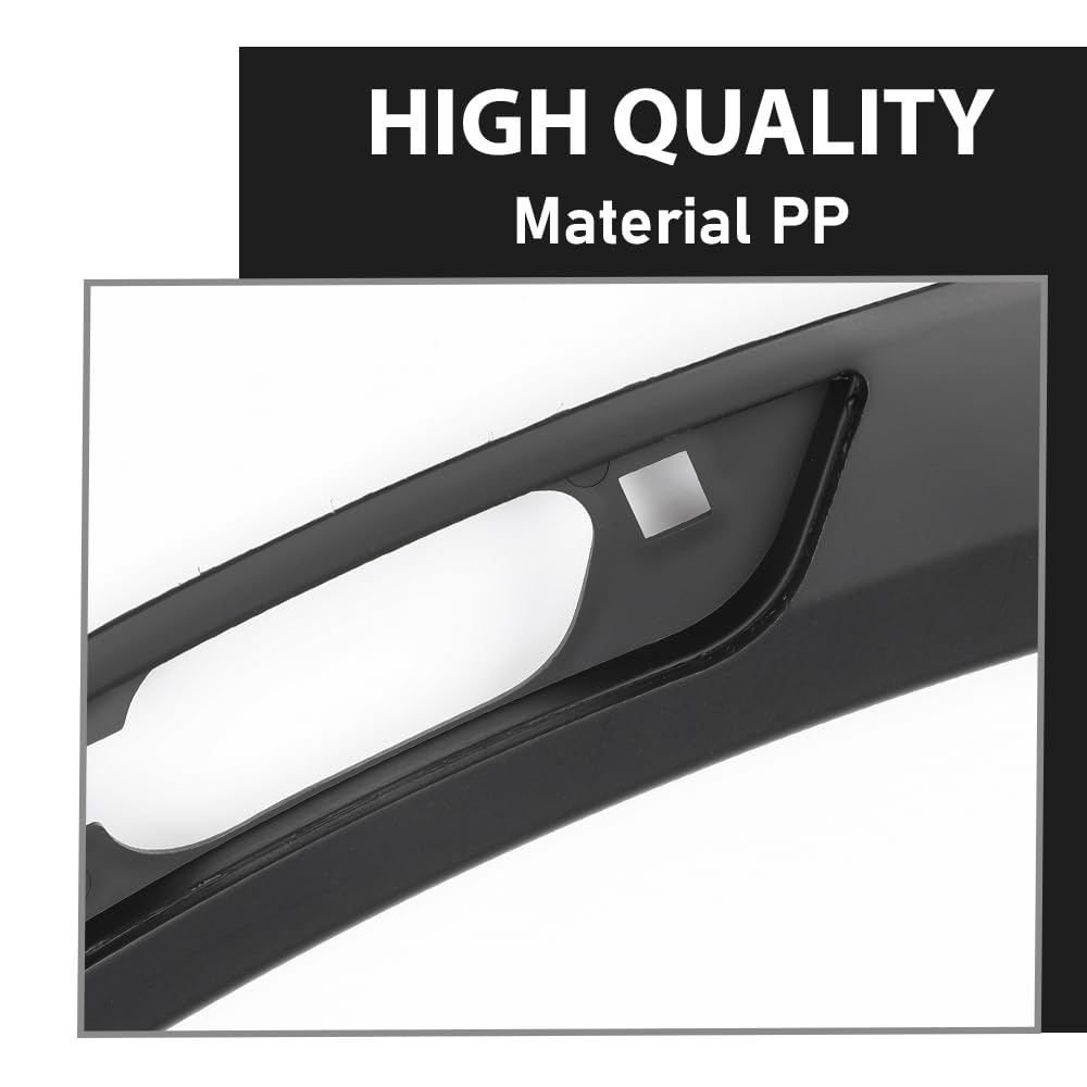 G-PLUS Fender Flares Front Passenger Right Side Compatible with Cadillac XT5 2017-2024 84096070, GM1291263 Black