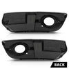 G-PLUS Pair Front Fog Light Cover Bezel, Compatible with Audi Q5 2009-2012, LH Driver & RH Passenger 2PCS, Gloss Black, 8R0807682A01C, 8R0807681A01C