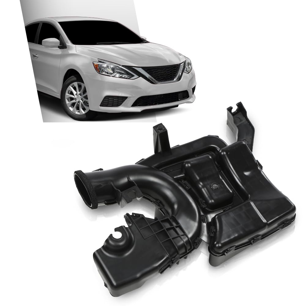 G-Plus Black Engine Air Intake Resonator Assembly Compatible with Nissan Sentra 2013-2018 16554-3RC2A, 165543RC2A