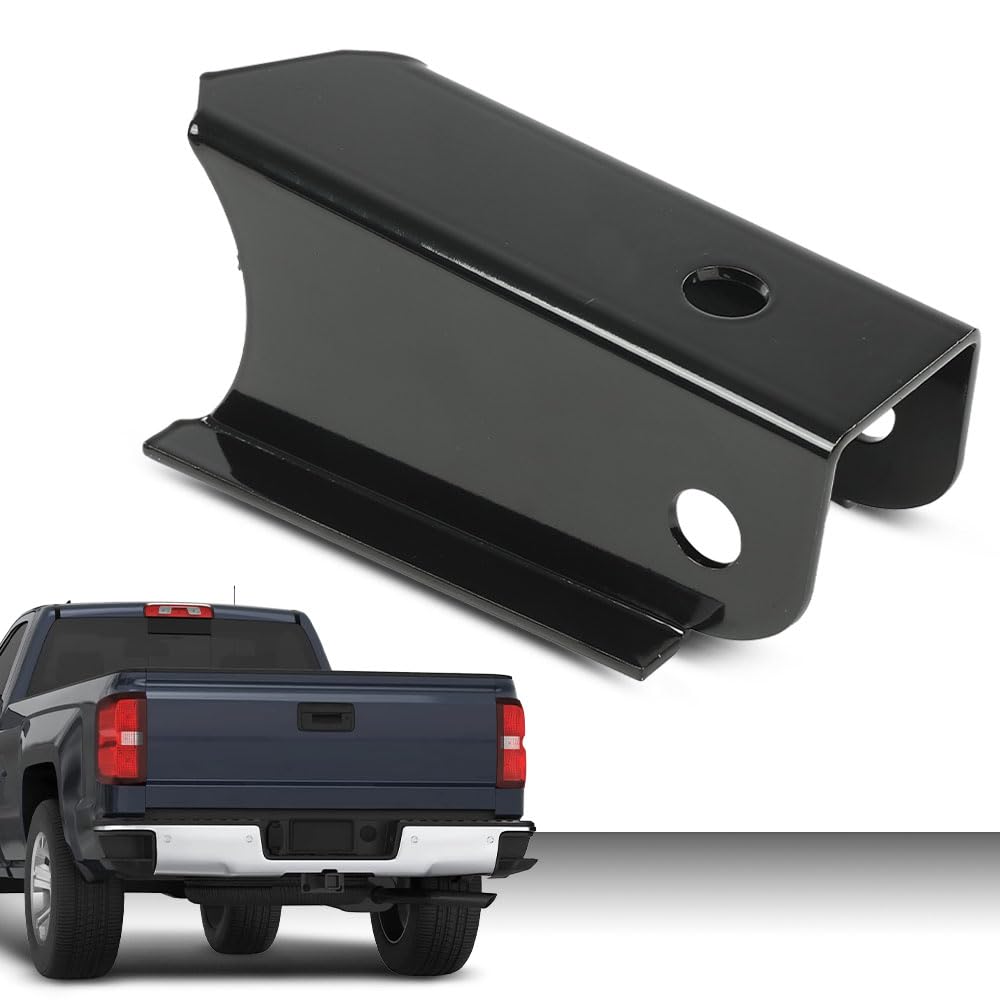G-PLUS Rear Upper Shock Mount Bracket Compatible with Chevy Silverado & GMC Sierra 2007-2016 (with Round Rear Crossmember Tube)