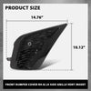G-PLUS Front Bumper Grille Vent Insert Outer Fog Light Hole Cover Pair Compatible with LX NX300 Base/F Sport/Luxury 2018-2021 LX1038135, LX1039135, 5314278090 Gloss Black