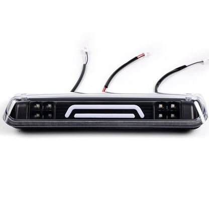 G-PLUS Rear LED Third Brake Light Compatible With 2004-2008 Ford F150 3RD Cargo Led Tail Lamps (Clear Lens Black Housing)
