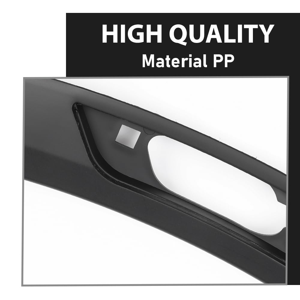 G-PLUS Fender Flares Front Left Compatible with Cadillac XT5 2017-2024 84096067, GM1290263 Black