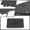 G-PLUS Front Grille Cover Panel Black, Compatible with Audi Q5 2009-2017/ SQ5 2014-2017, 8R1819424