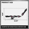 G-PLUS Rear Left Bumper Brackets Support, Compatible with Toyota Camry 2018-2024, Driver Side, 5257606160, TO1132128