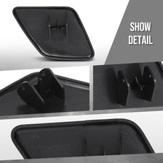 G-PLUS Headlight Washer Cover for Volvo XC90 2007-2014 Glossy Black Pair Product Features