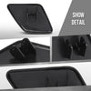 G-PLUS Headlight Washer Cover Cap Left & Right Compatible with Volvo XC90 2007 2008 2009 2010 2011 2012 2013 2014 39875253, 39875254 Glossy Black